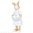 Deko Kaninchen Hase Hasenfrau Eier Ostern Figur 17cm Shabby Landhaus