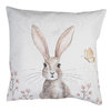 CLAYRE & EEF Kissen-Hülle HASE Osterhase Frühling Ostern Shabby reb21